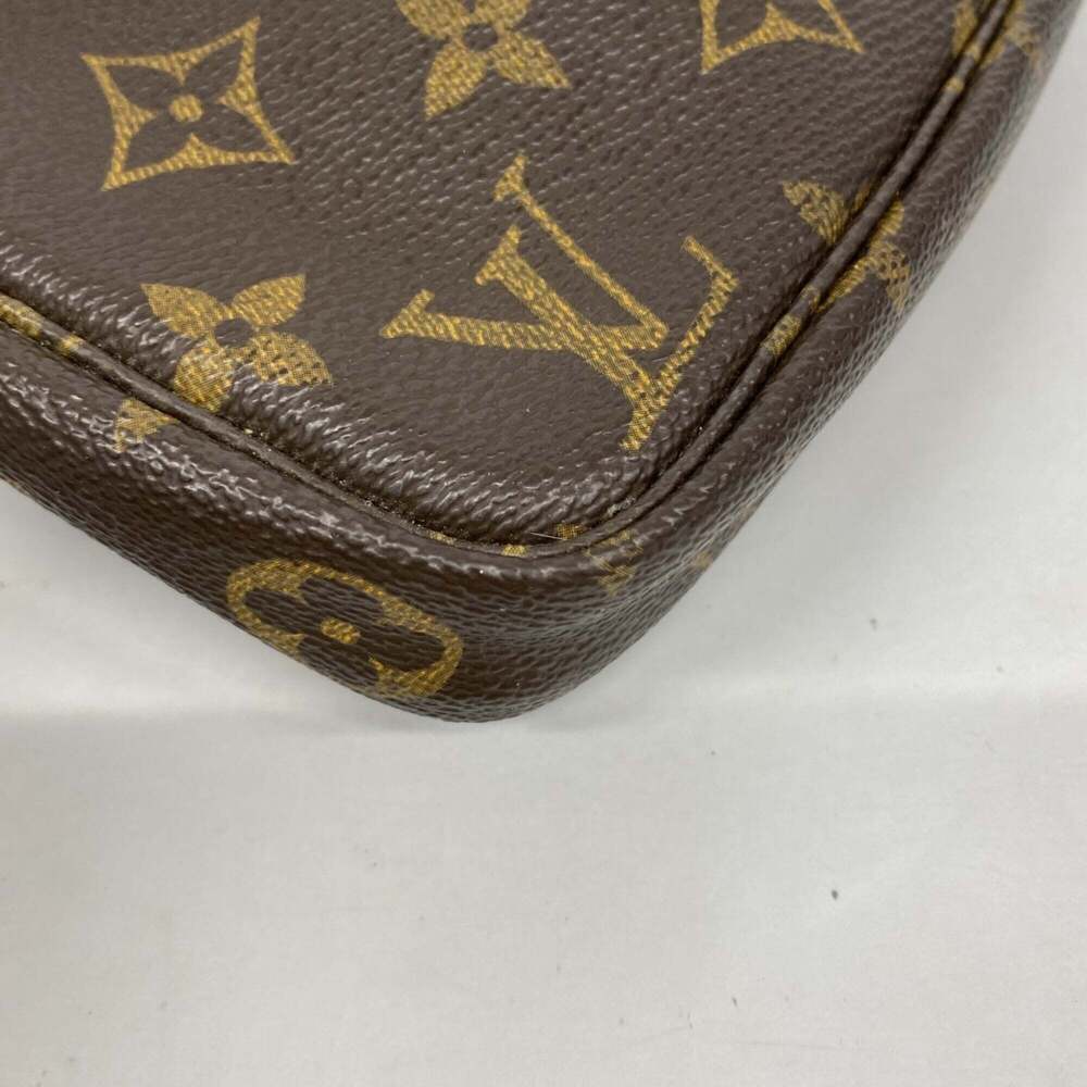 LOUIS VUITTON Brown Monogram Pochette Pouch - Picture 8 of 10